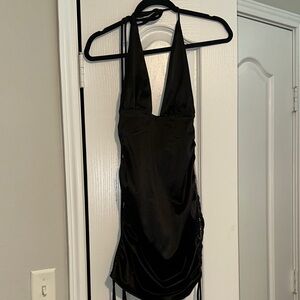 Black Halter Dress